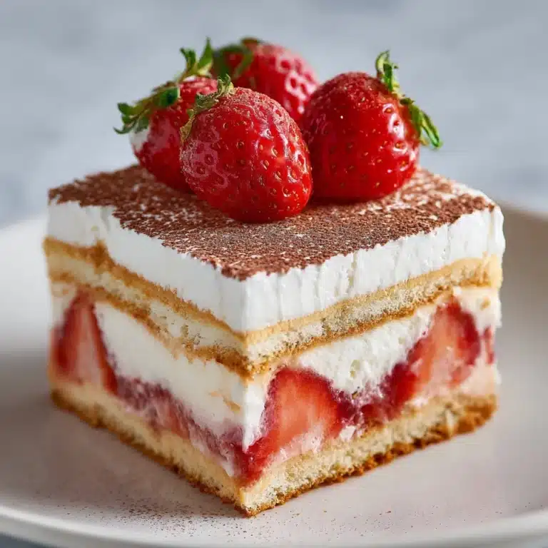 Strawberry Tiramisu Recipe