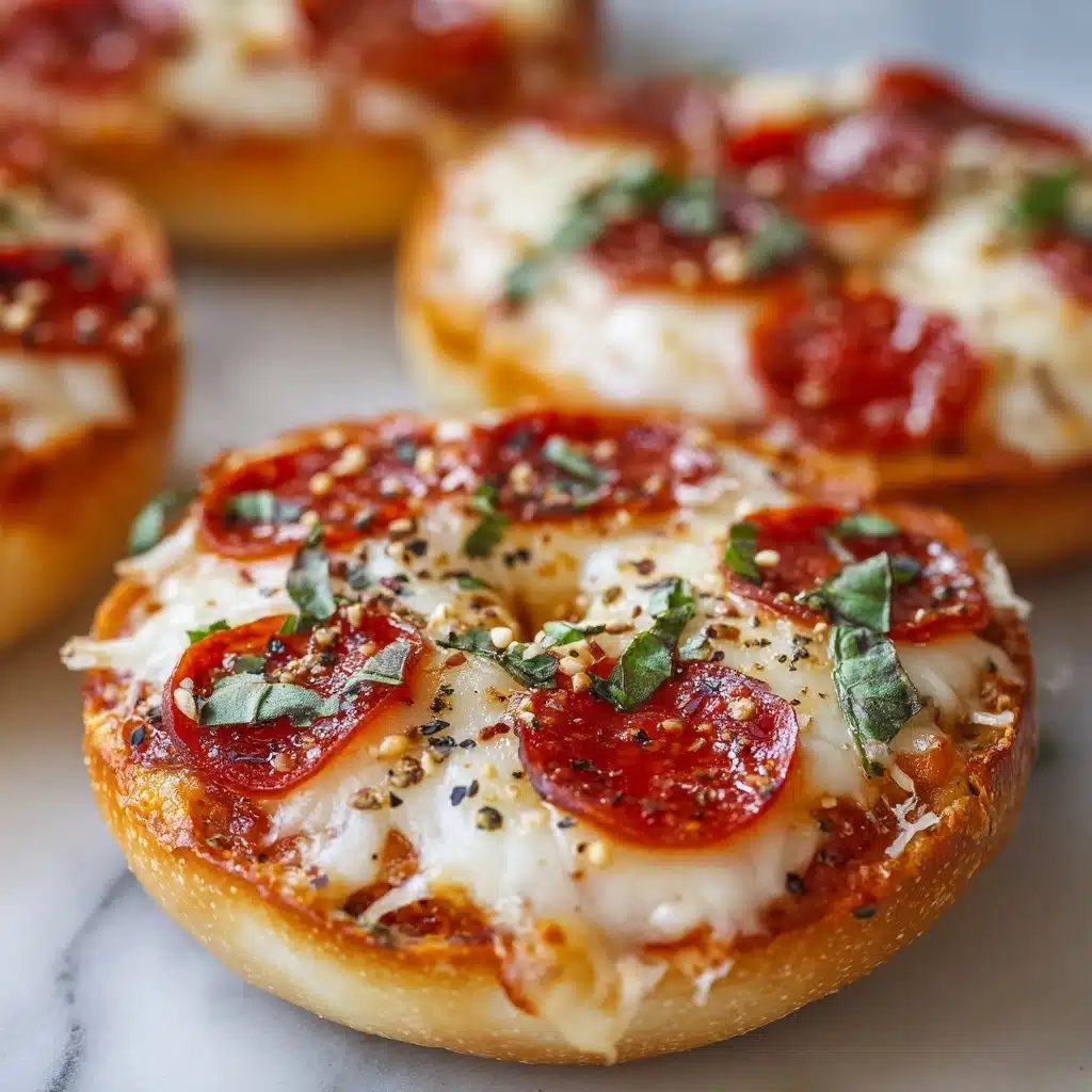 Easy Pizza Bagel Bites Recipe - Recipe Image