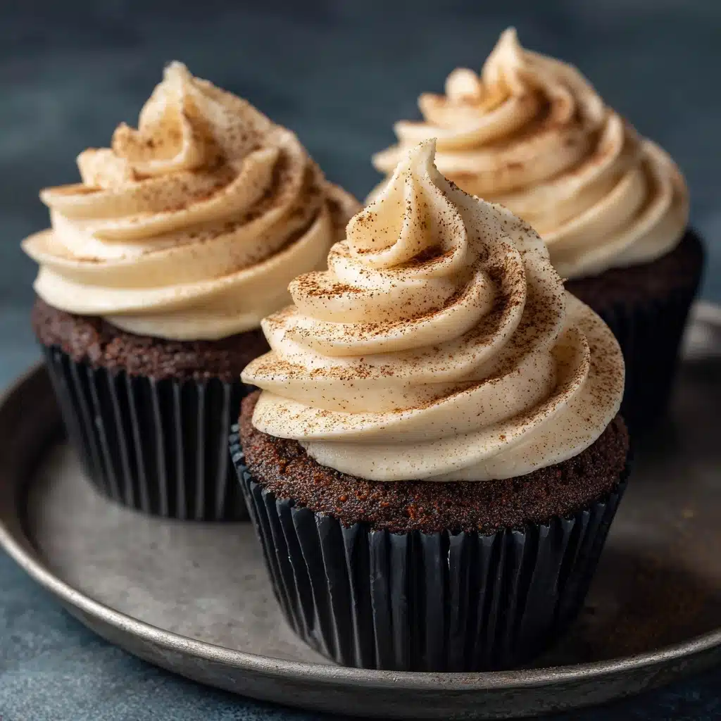 Chocolate Coffee Cream Cupcakes Recipe
