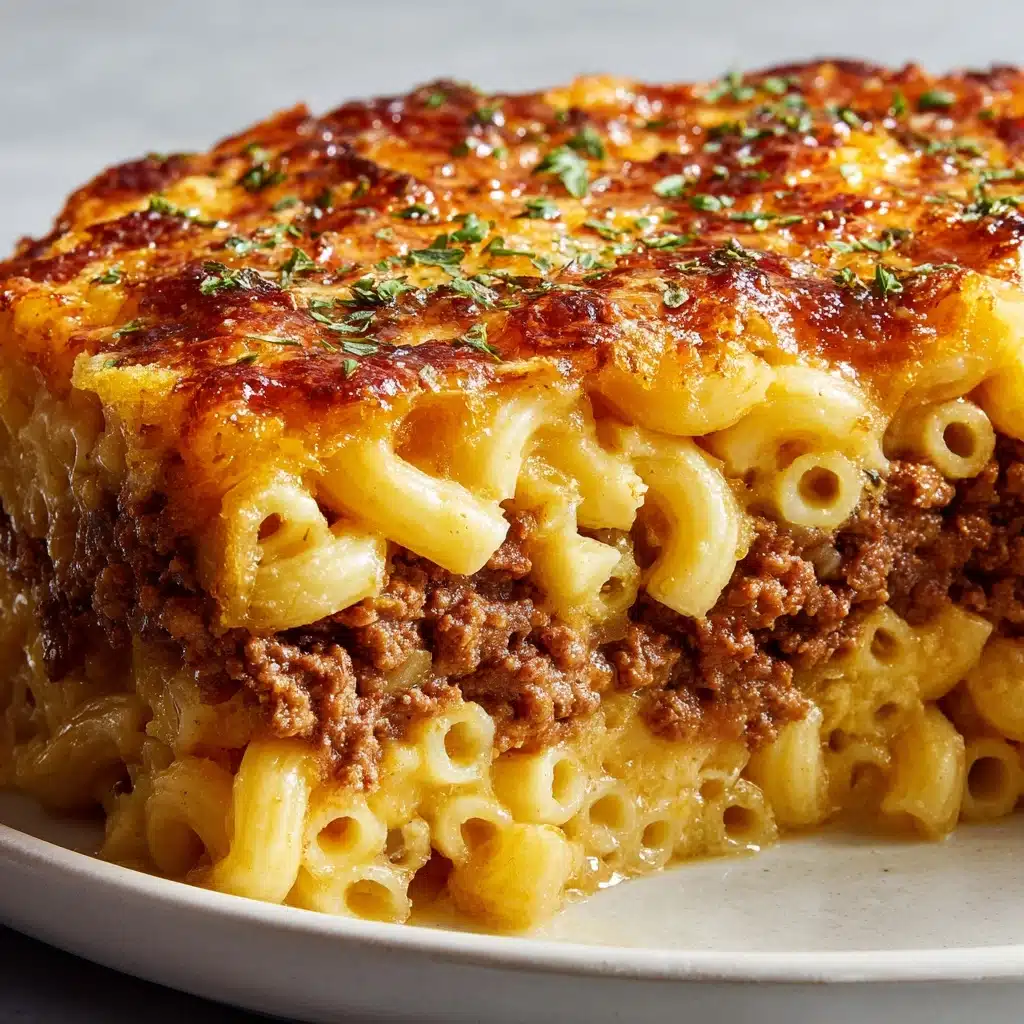 Mac ‘n’ Cheese-Stuffed Meatloaf Recipe