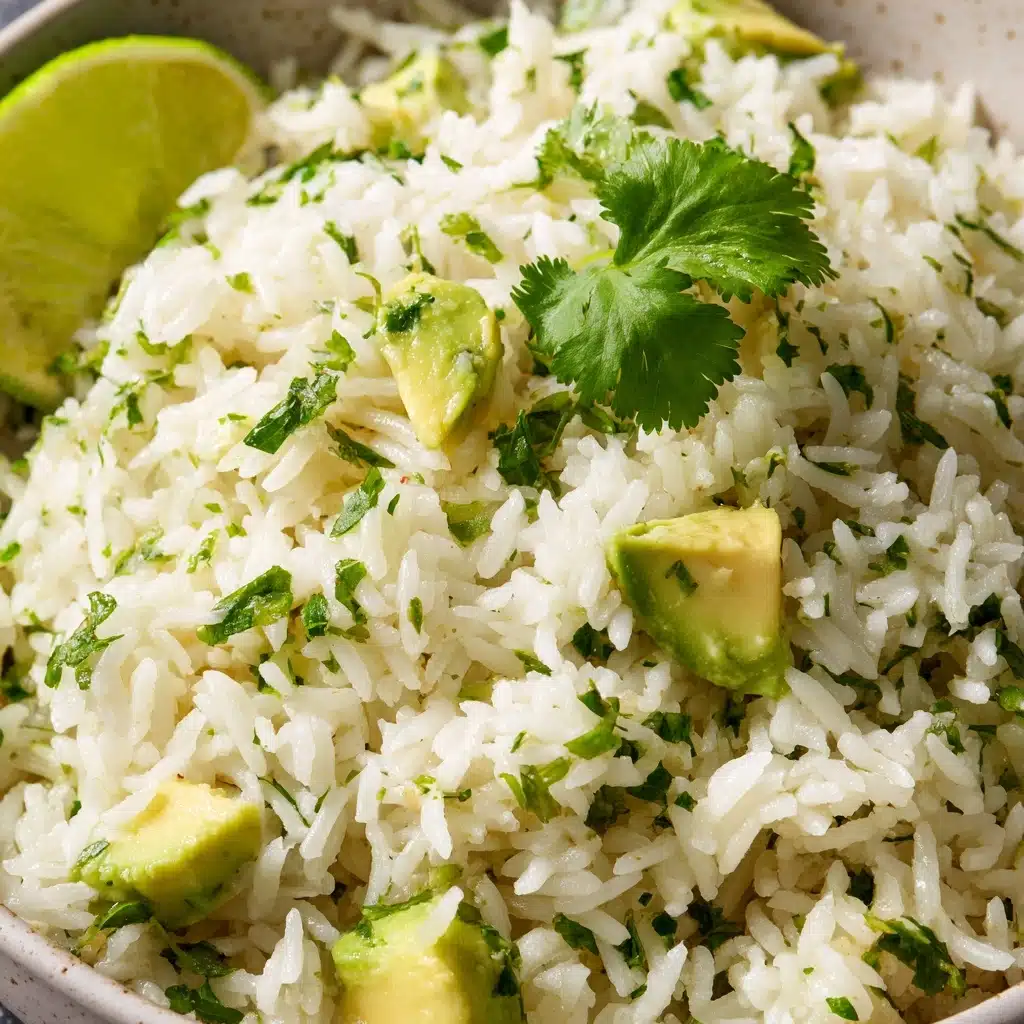 Avocado Cilantro Lime Rice Recipe - Recipe Image