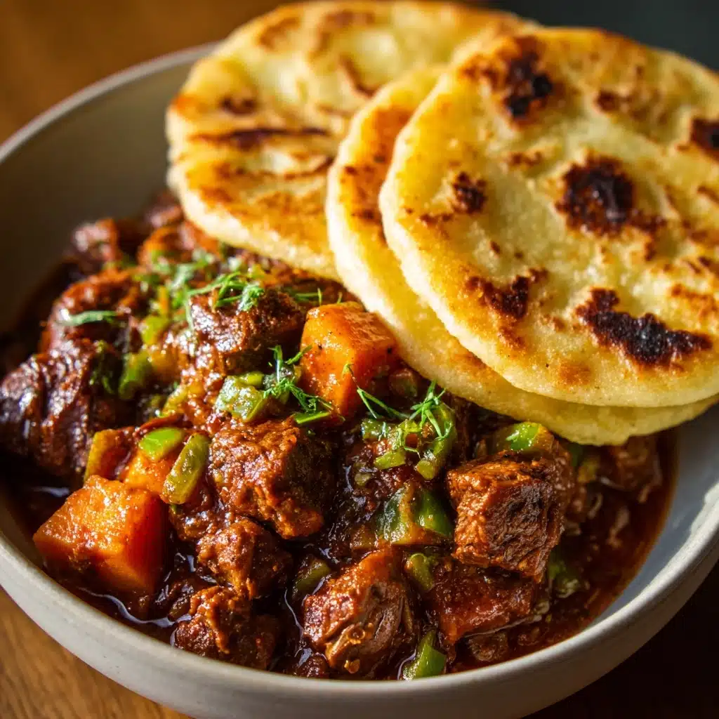 Carne Guisada with Flour Tortillas Recipe