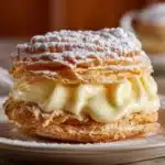 Cream Puffs with Luscious Vanilla Cream Filling Recipe