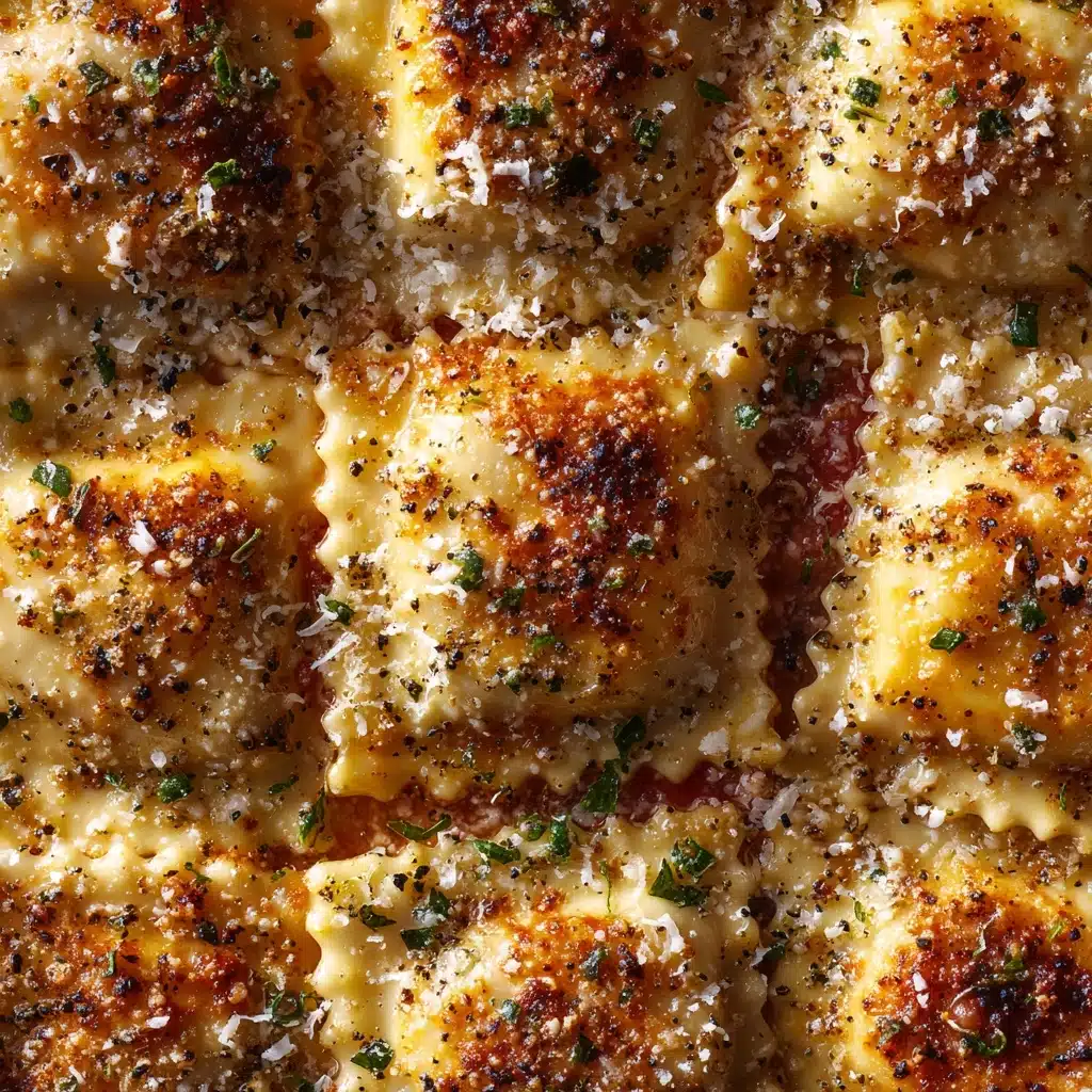 Easy Cheesy Baked Ravioli Recipe