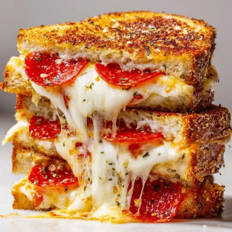 Pepperoni Pizza Grilled Cheese Recipe