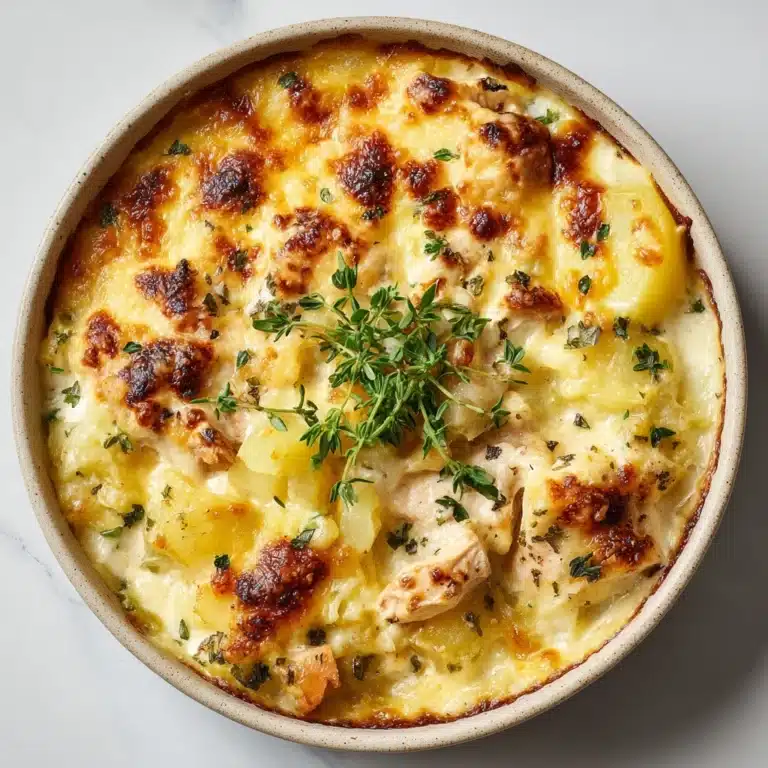 Cheesy Potato Chicken Bake Recipe