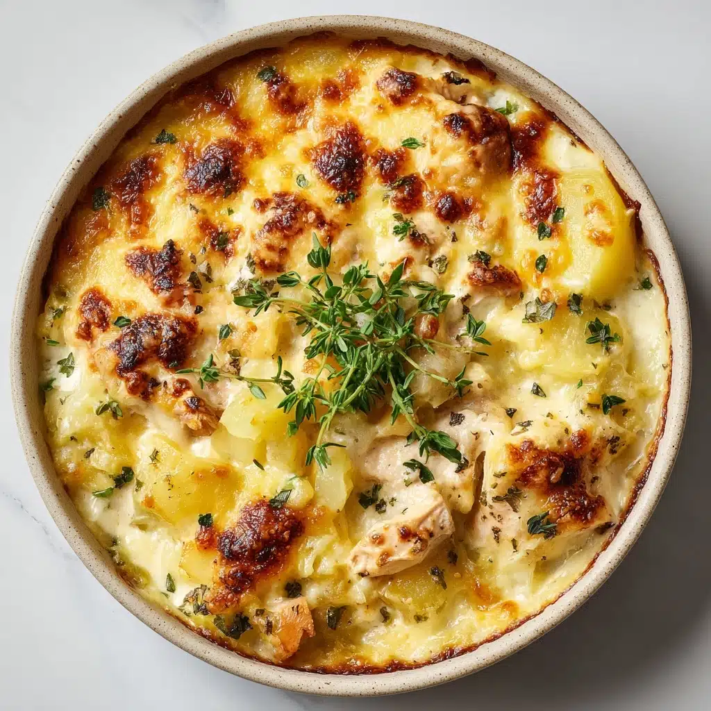Cheesy Potato Chicken Bake Recipe