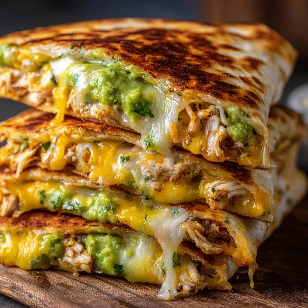 Mini Chicken Avocado Quesadillas Recipe