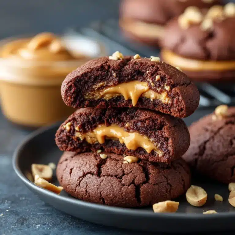 Peanut Butter Stuffed Cookies Recipe