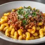 Homemade Bolognese Sauce with Gigli Pasta Recipe