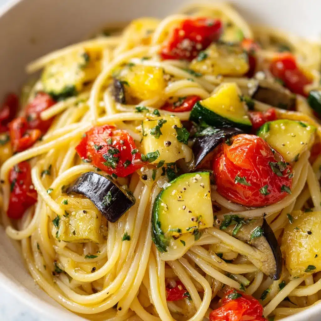 Cold Spaghetti Pasta Salad Recipe - Recipe Image