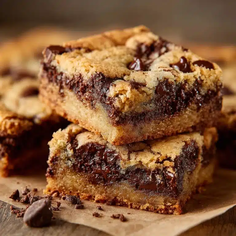 Chocolate Chip Cookie Bars Recipe