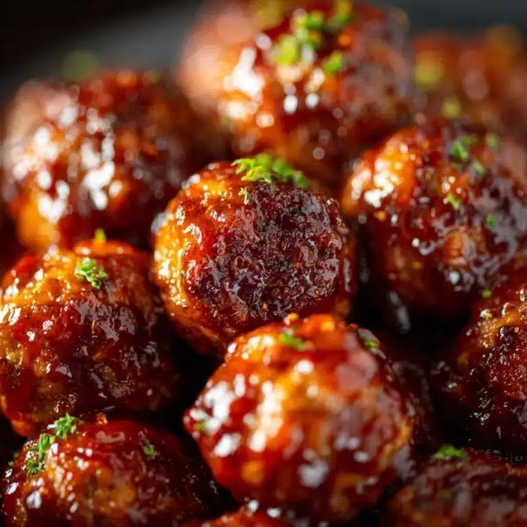 Apple Butter Meatballs Recipe