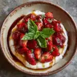 Balsamic Strawberry Caprese Recipe