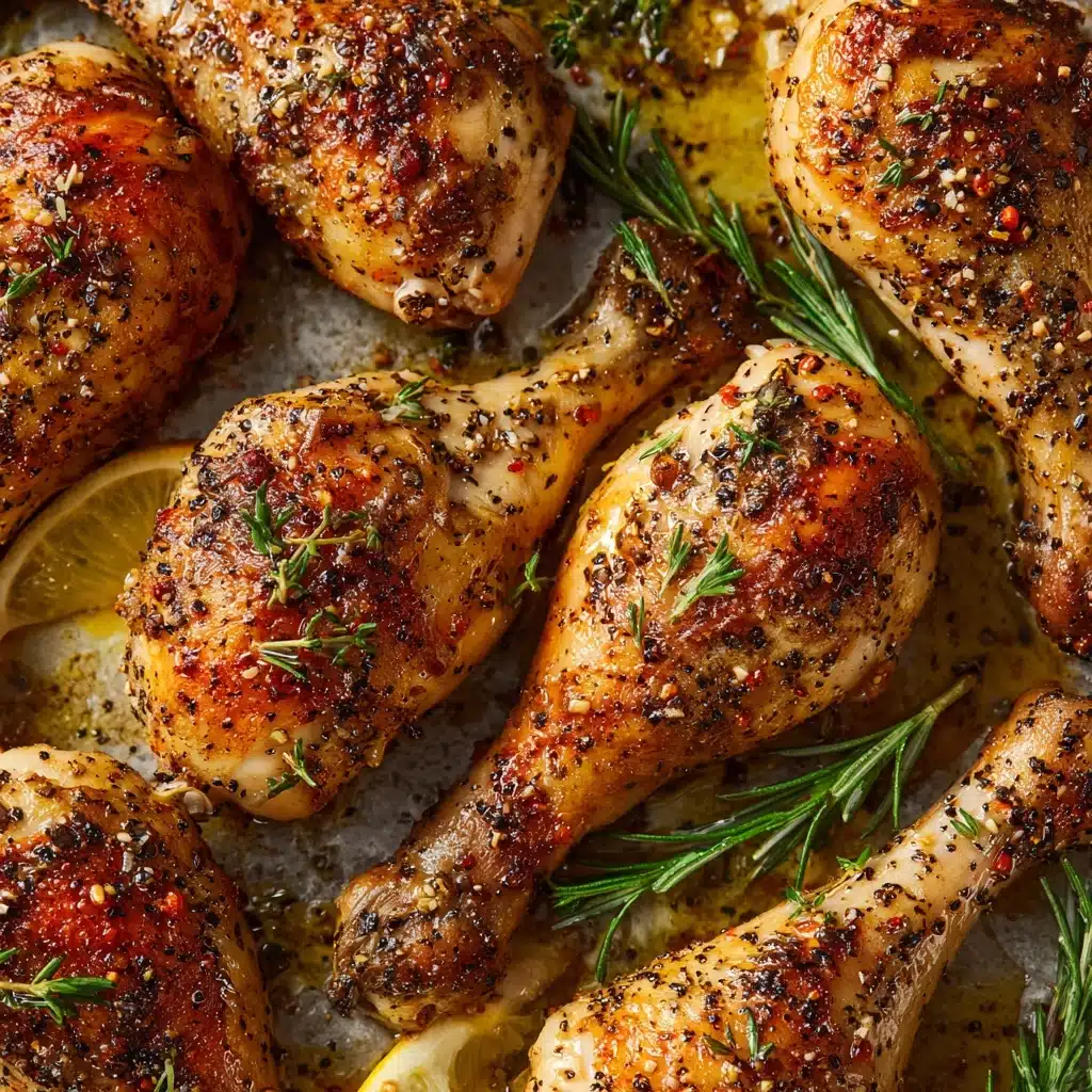 Lemon Pepper Chicken Legs and Thighs Recipe - Recipe Image