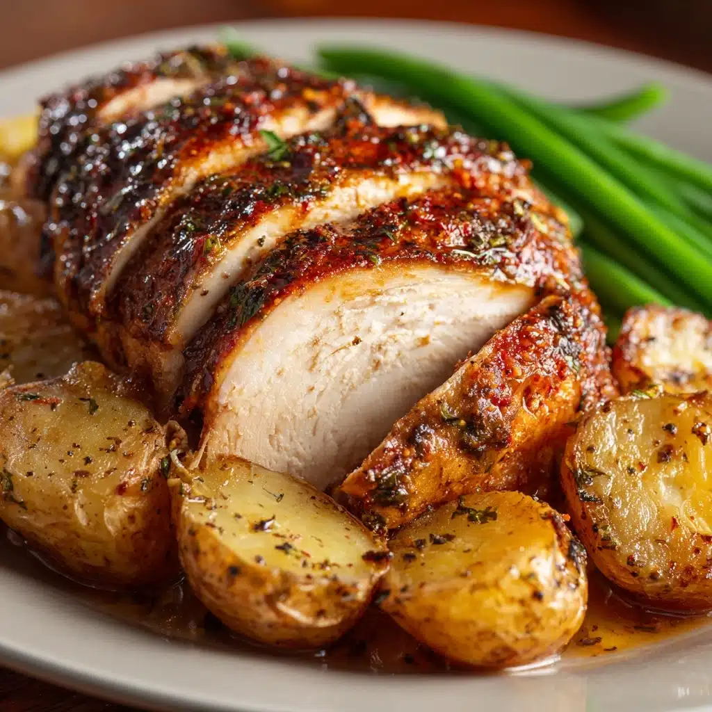Italian Chicken, Potatoes, and Green Beans Recipe - Recipe Image