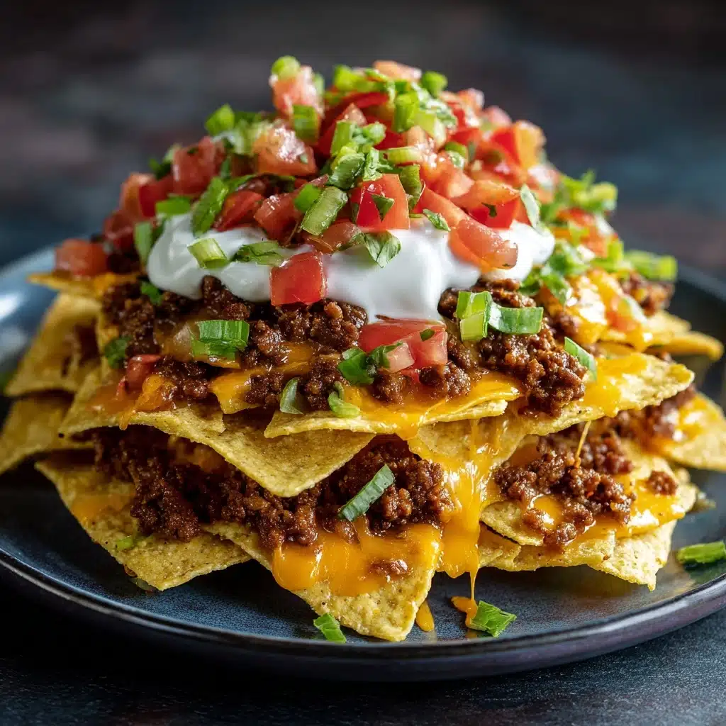 Beef Nachos Supreme Recipe - Recipe Image