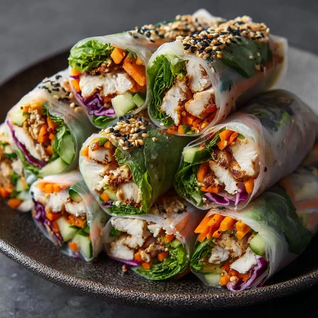 Chicken Spring Rolls Recipe - Recipe Image