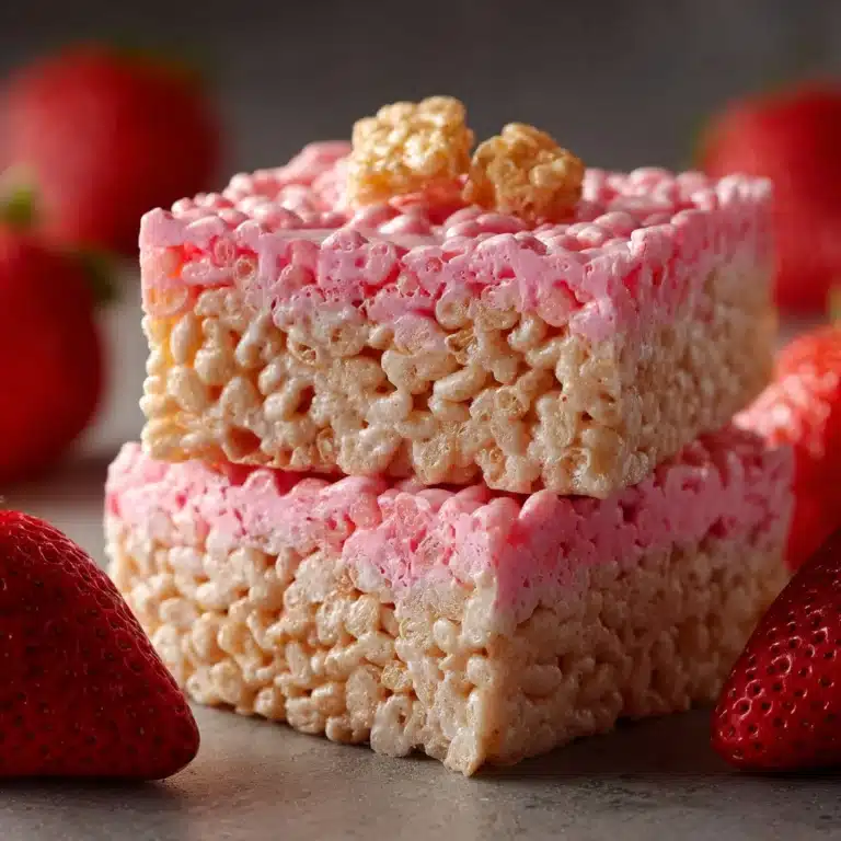 Strawberry Crunch Rice Krispie Treats Recipe