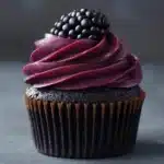 Dark Chocolate Blackberry Cupcakes Recipe