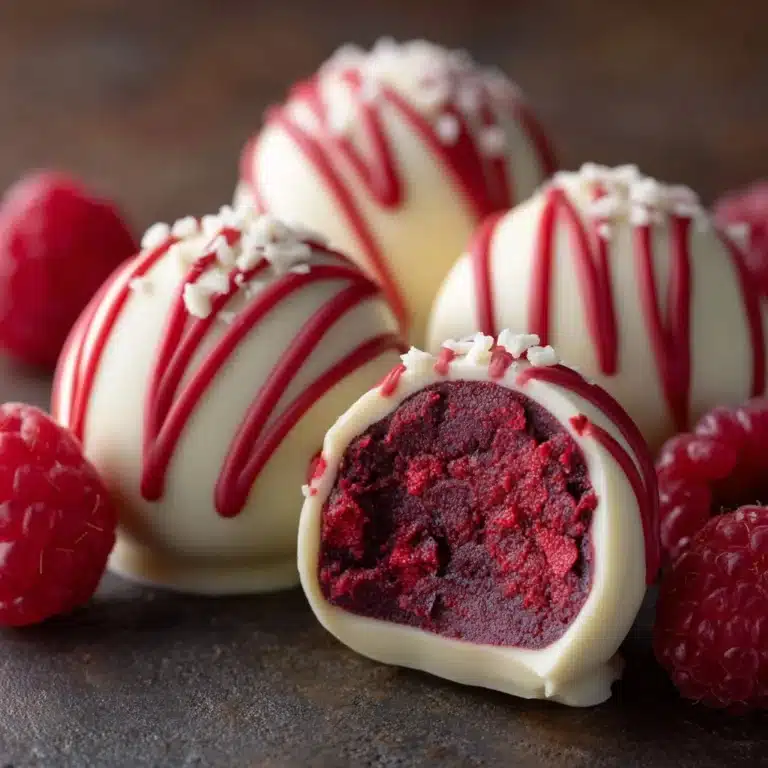 White Chocolate Raspberry Cheesecake Balls Recipe