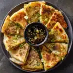 Crispy Vegetable Pancakes with Asian Dipping Sauce Recipe