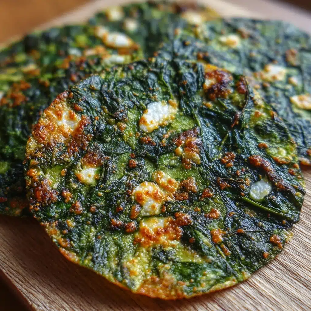 Mediterranean Spinach and Feta Crisps Recipe