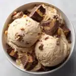 Moose Tracks Ice Cream with Peanut Butter Cups & Fudge Recipe