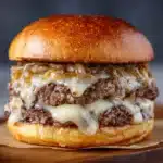 Caramelized Onion and Cheese Steak Sandwich Recipe