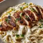 Chicken Alfredo with Egg Noodles Recipe