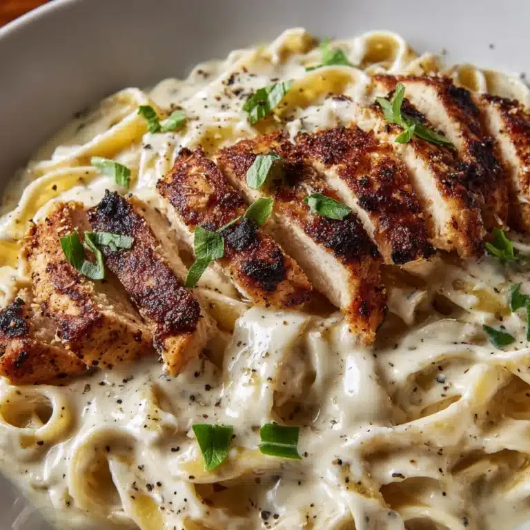 Chicken Alfredo with Egg Noodles Recipe