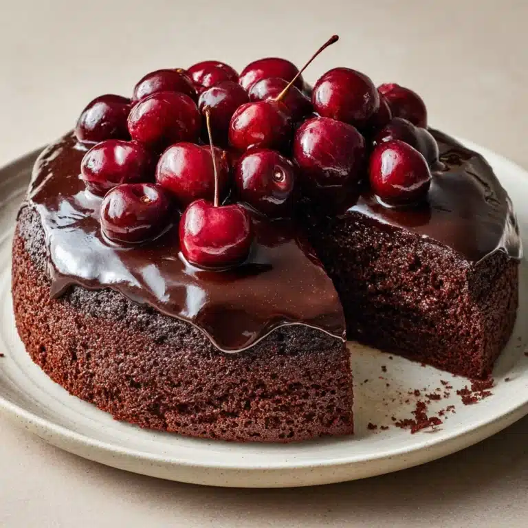 Cherry Chocolate Cake Recipe