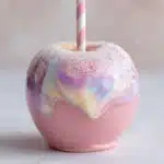 Cotton Candy Swirl Candy Apples Recipe