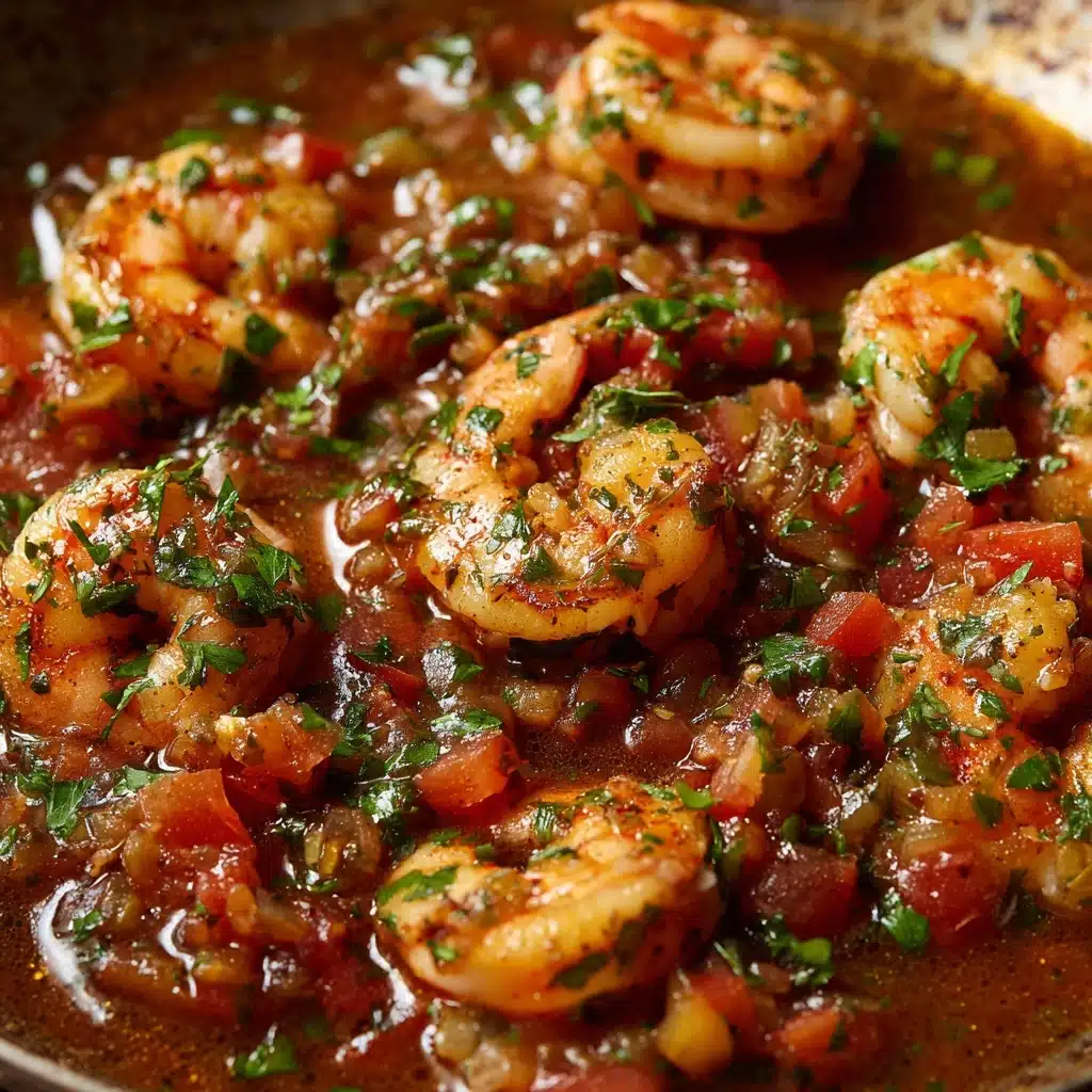 Garlic Shrimp in Tomato Sauce Recipe