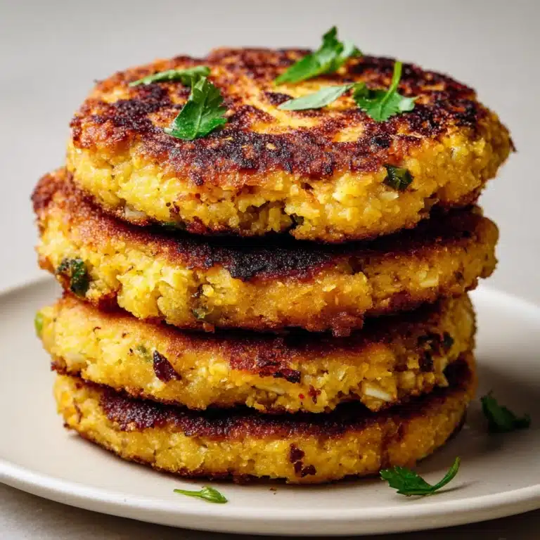 Spicy Chickpea Patties Recipe
