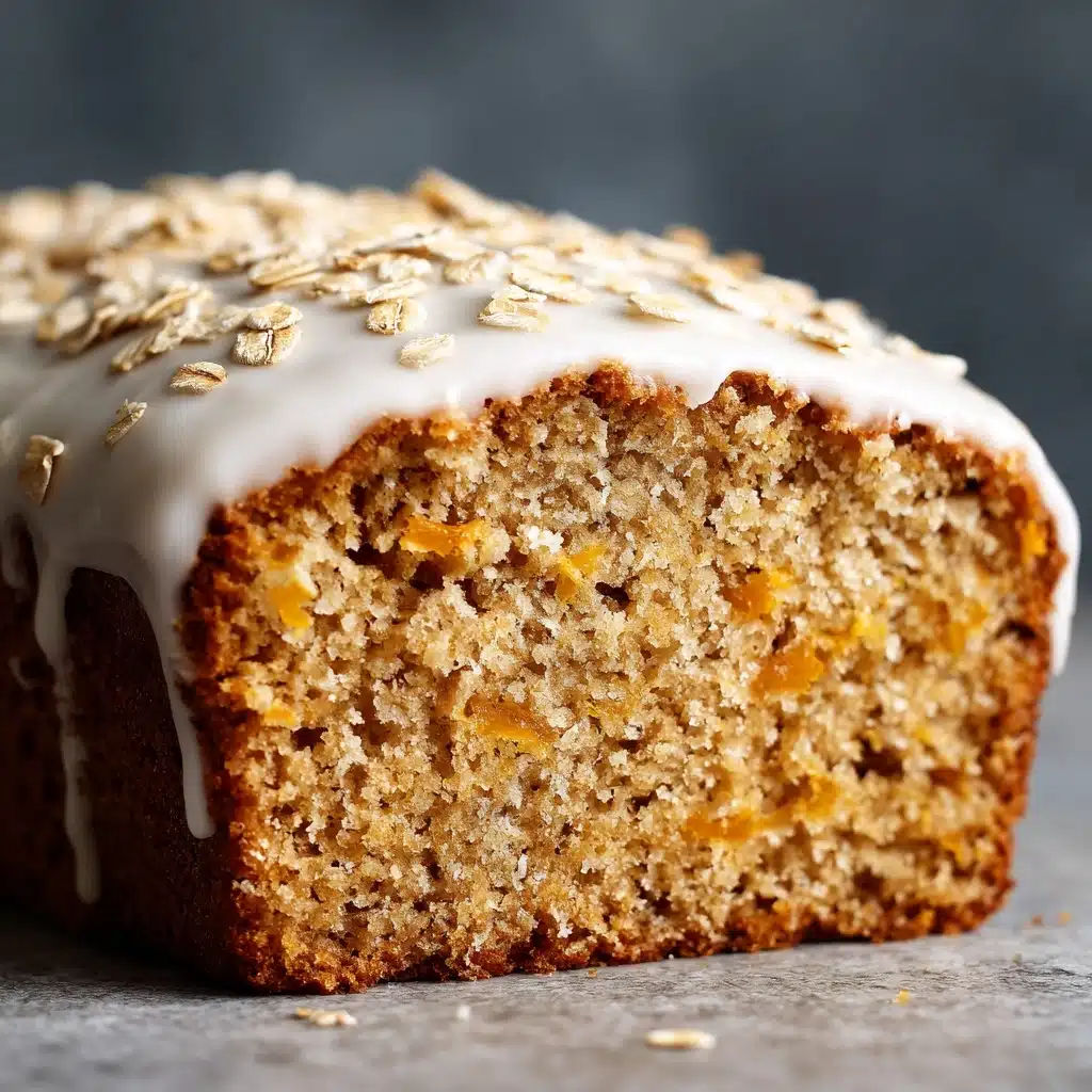 Healthy Oatmeal Carrot Cake Loaf Recipe