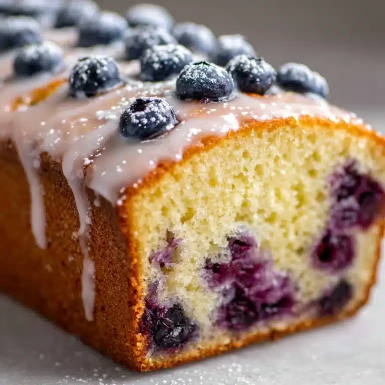 Lemon Blueberry Coffee Cake Recipe