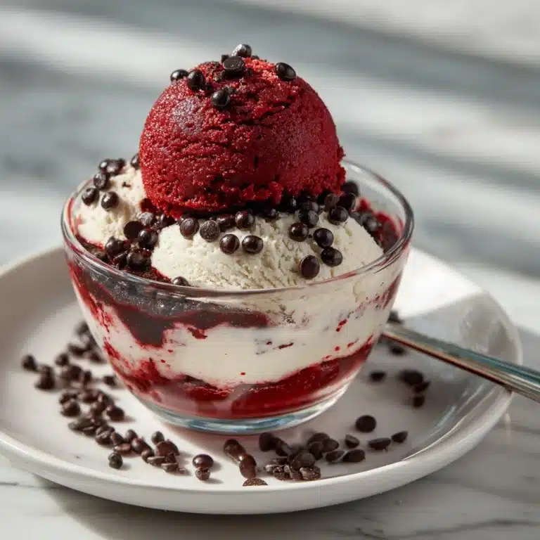 Edible Red Velvet Cookie Dough Recipe