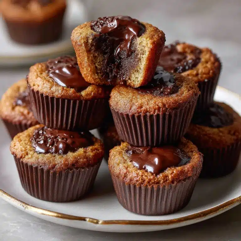 Molten Chocolate Pumpkin Muffins Recipe