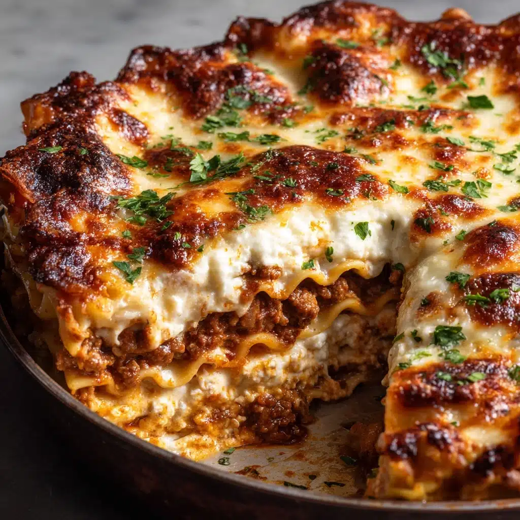 Chicken Parmesan Lasagna Skillet Recipe - Recipe Image