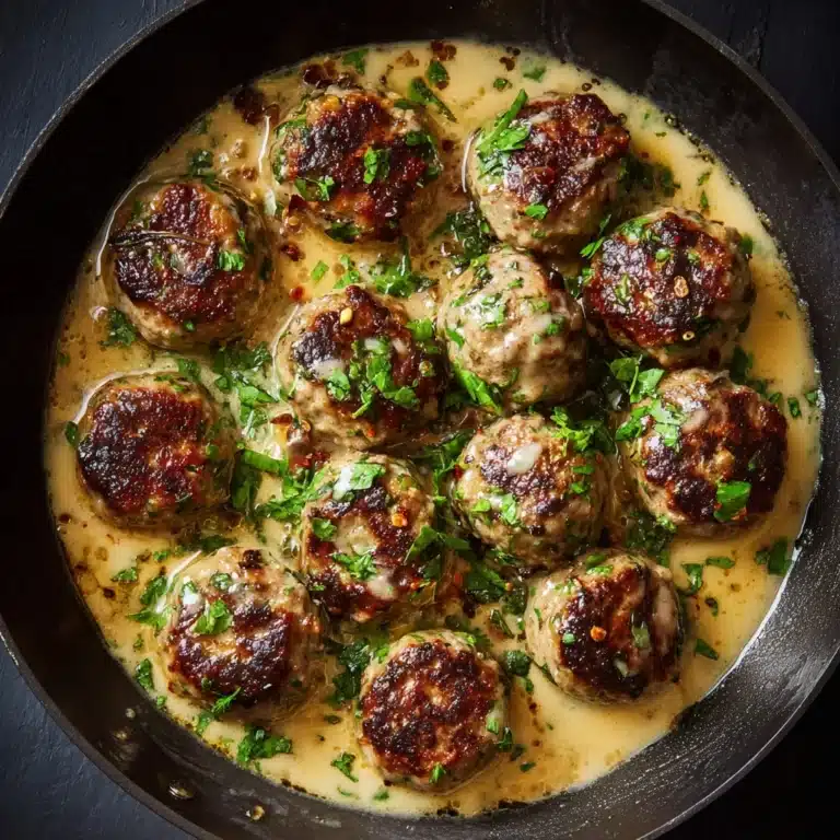 Chicken Piccata Meatballs Recipe