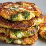 Broccoli Chicken Fritters Recipe