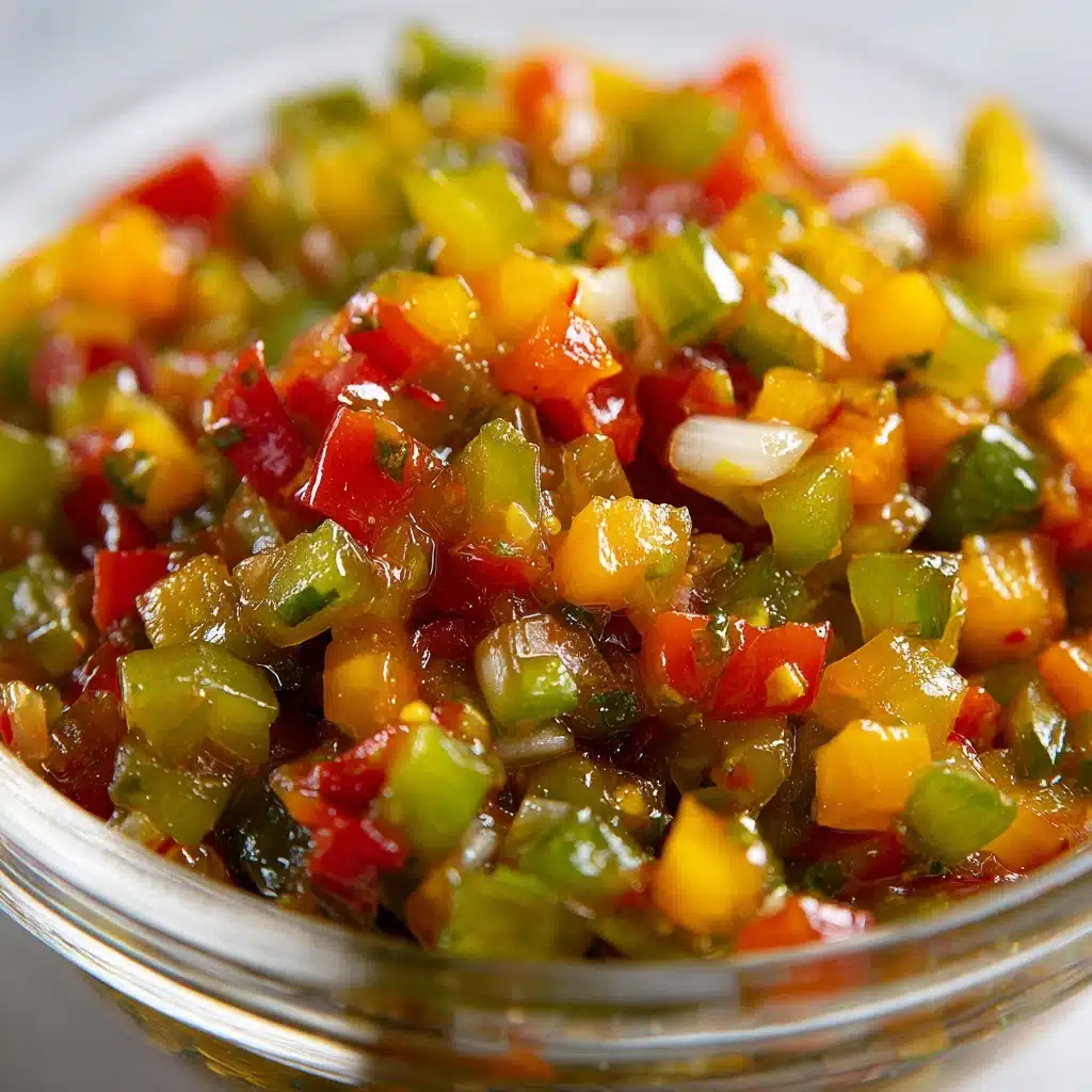 Pickled Pepper and Onion Relish Recipe - Recipe Image