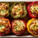 Buffalo Chicken Stuffed Peppers Recipe