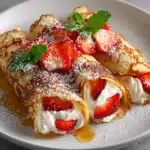 Strawberry French Toast Roll-Ups Recipe