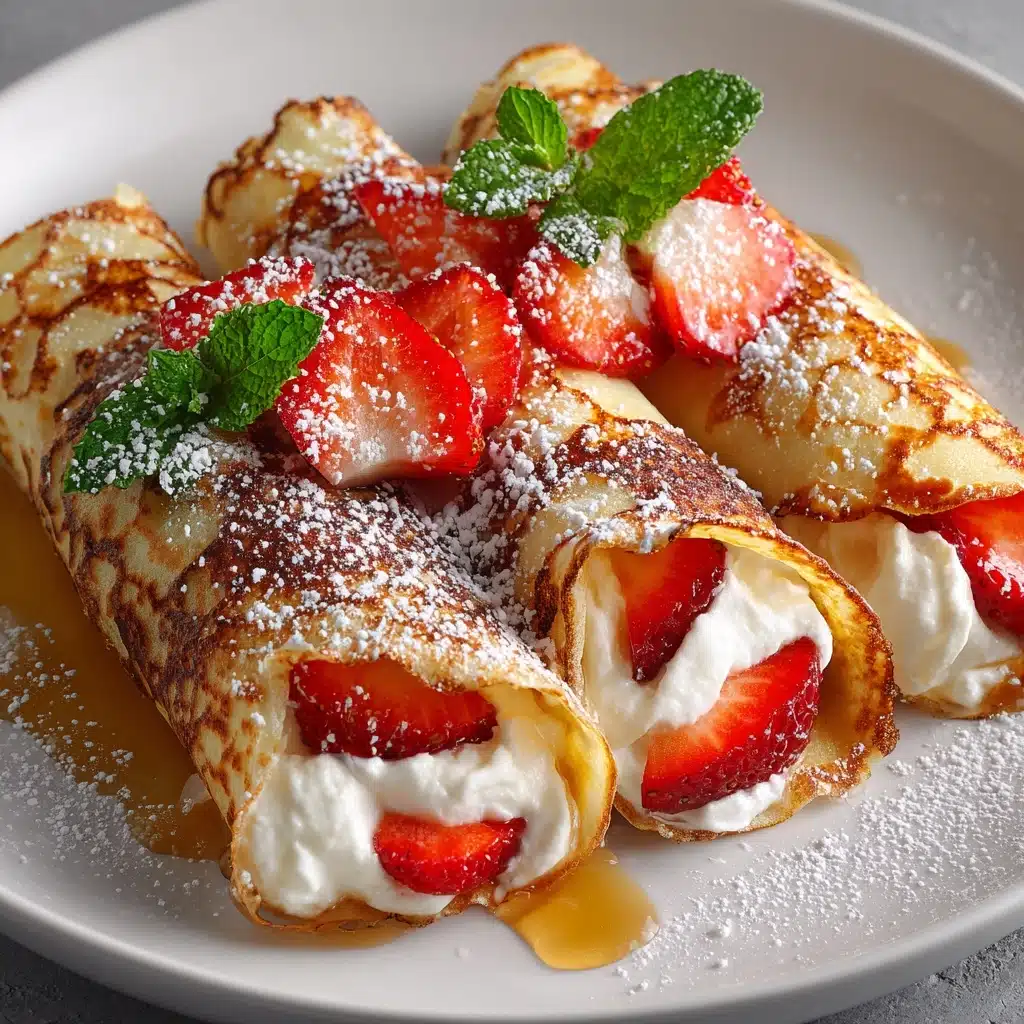 Strawberry French Toast Roll-Ups Recipe - Recipe Image