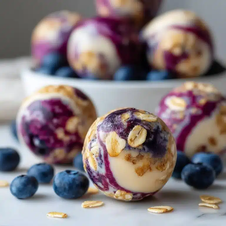 Blueberry Cheesecake Protein Bites Recipe