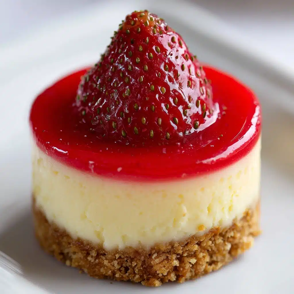 Mini Cheesecakes with Vanilla Wafer Crust Recipe - Recipe Image