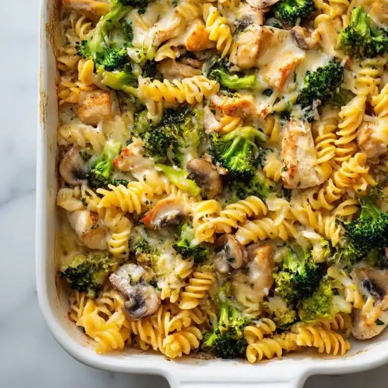 Healthier Broccoli Chicken Casserole: A Comforting and Nutritious Meal Recipe