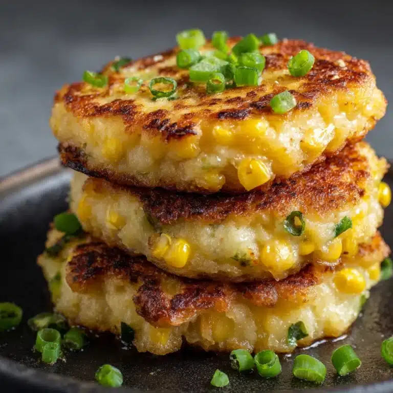 Cheesy Corn Fritters Recipe